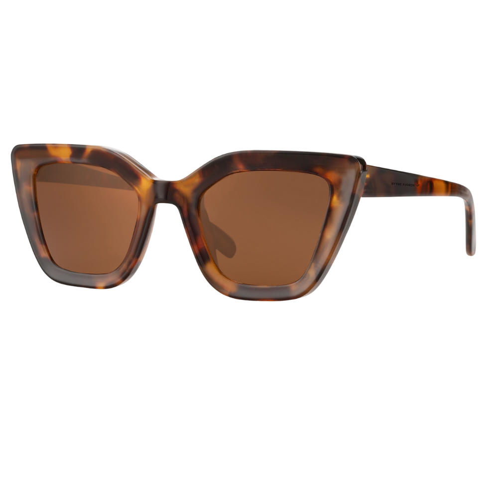 Gyda - Brun Leopard - m/GRATIS VESKE OG ETUI - DoUdare