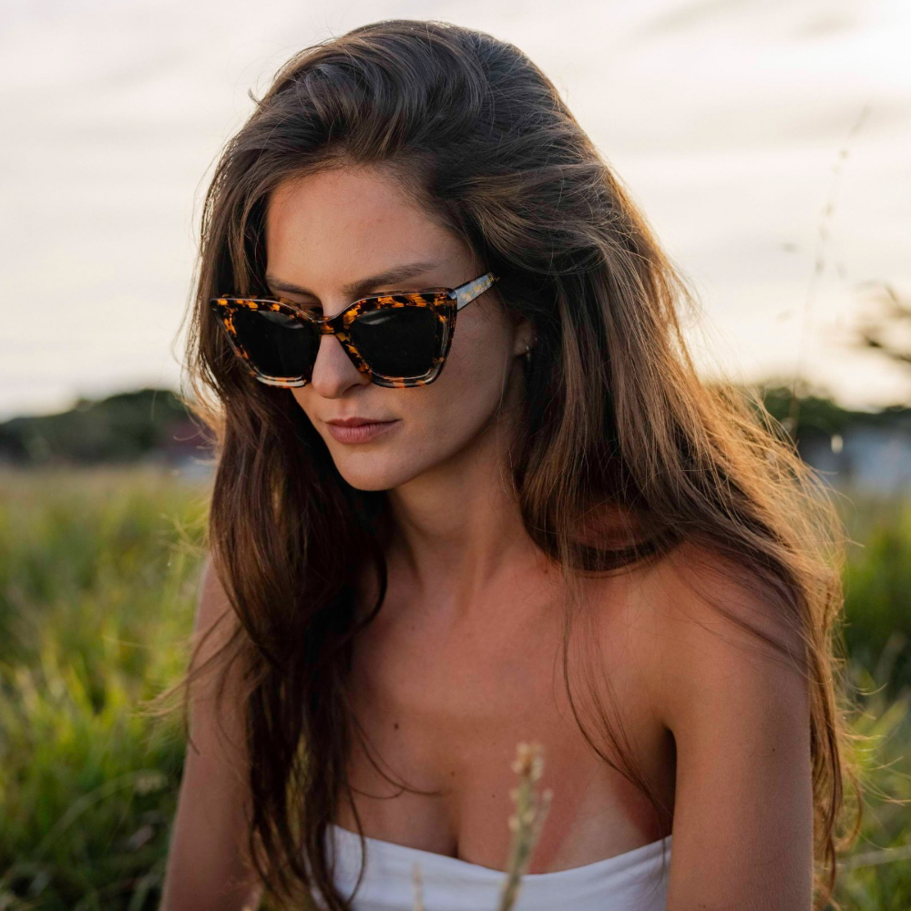 Gyda - Grønn Leopard - m/GRATIS VESKE OG ETUI - DoUdare