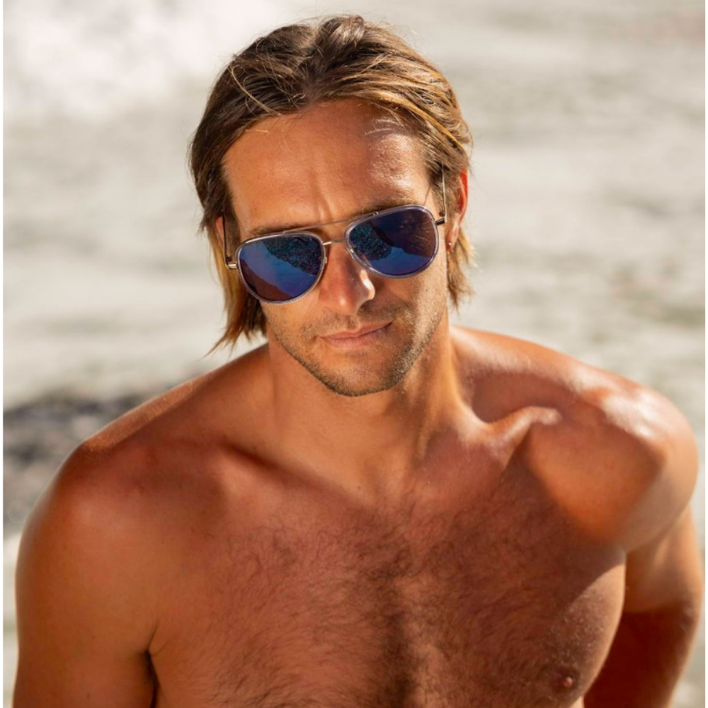 Iben - Blå - m/GRATIS VESKE OG ETUI - DoUdare