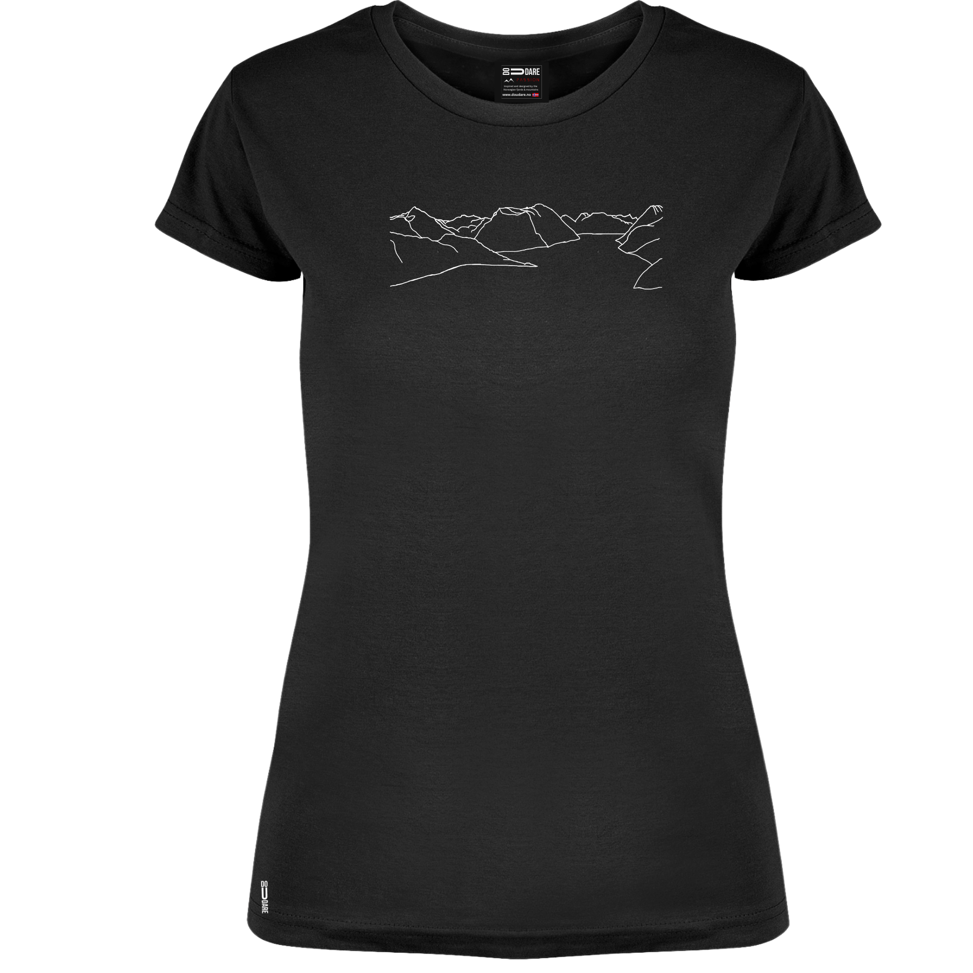 Mountain tee - dame - DoUdare