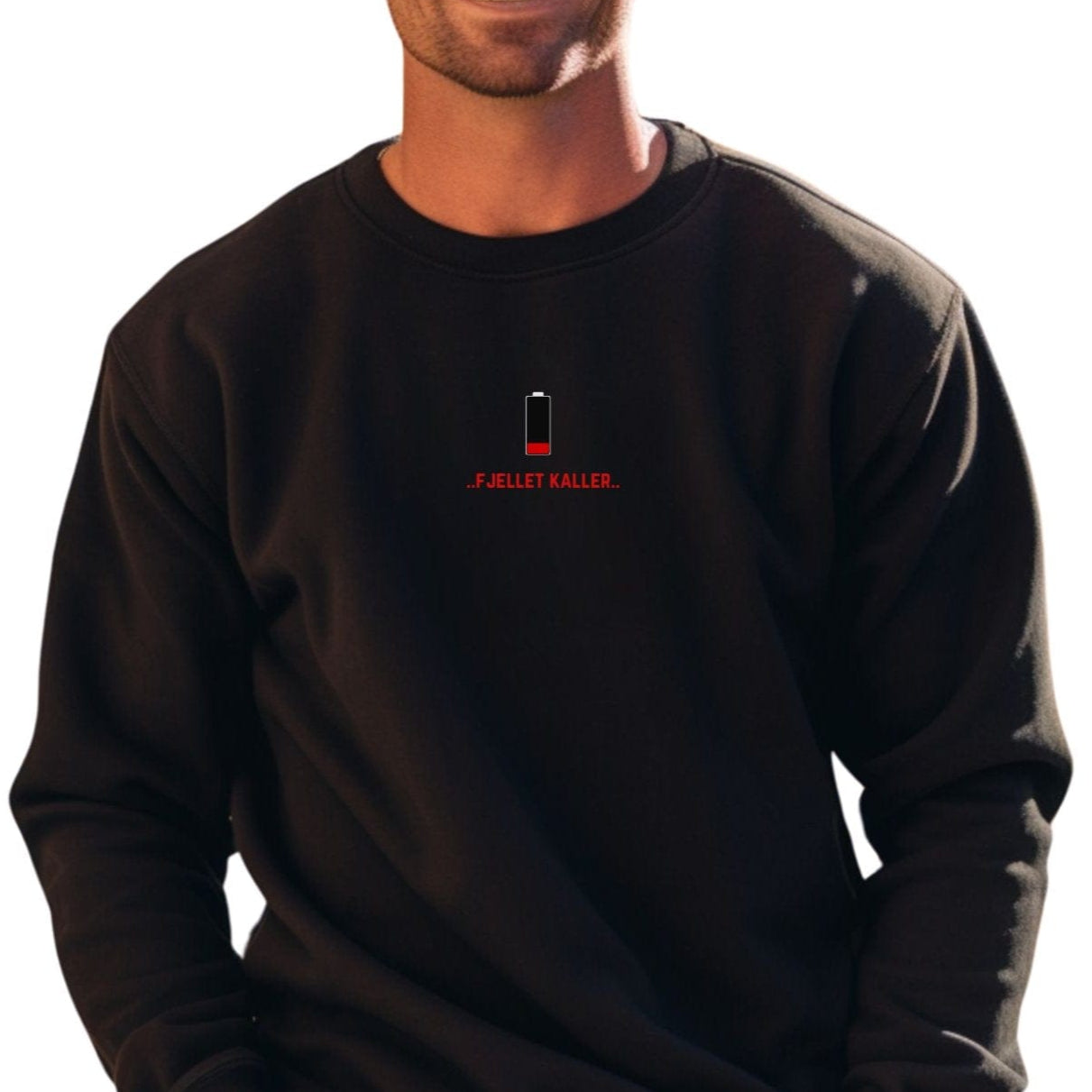 Fjellet kaller ReCharge Unisex sweatshirt - DoUdare