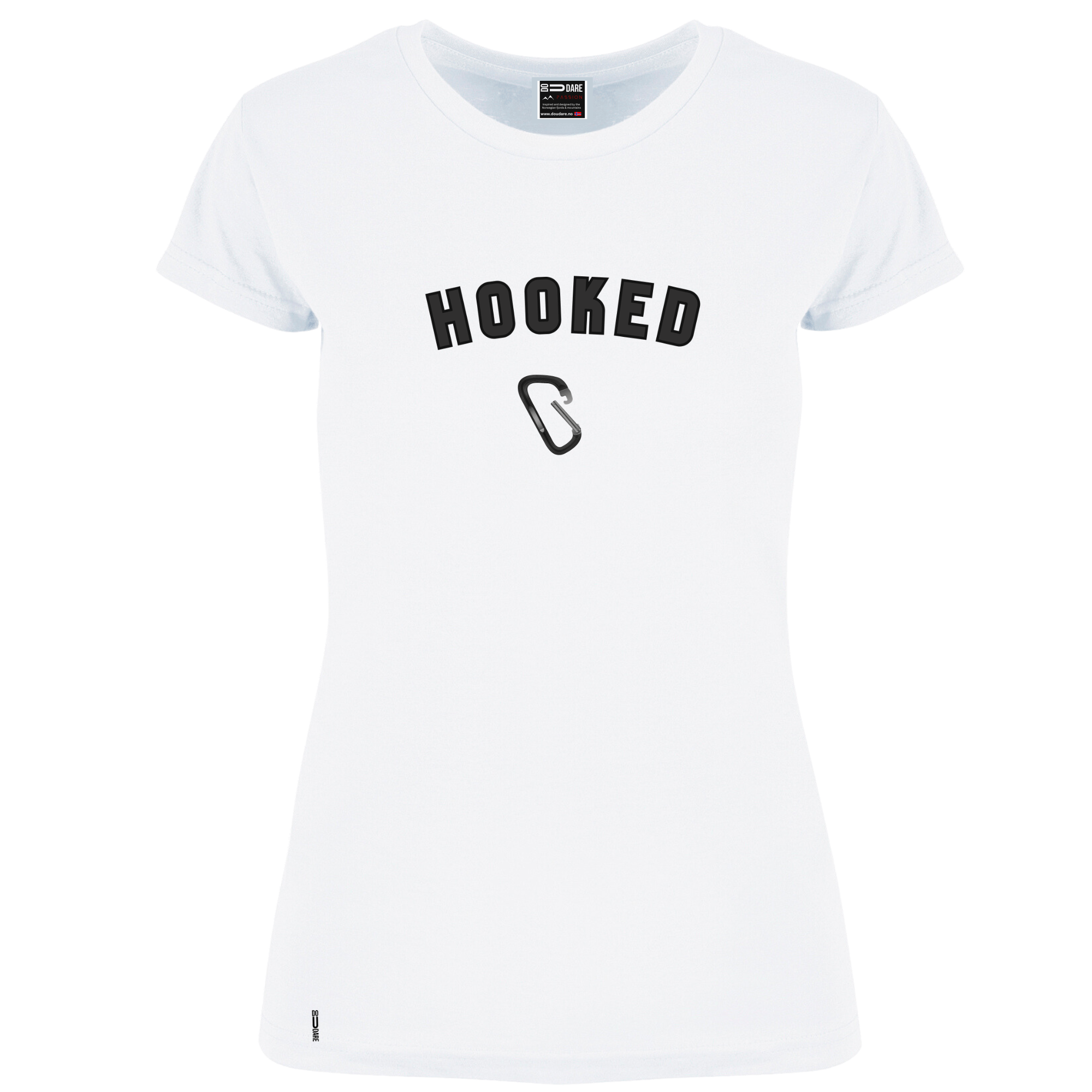HOOKED klatre Tee - dame - DoUdare
