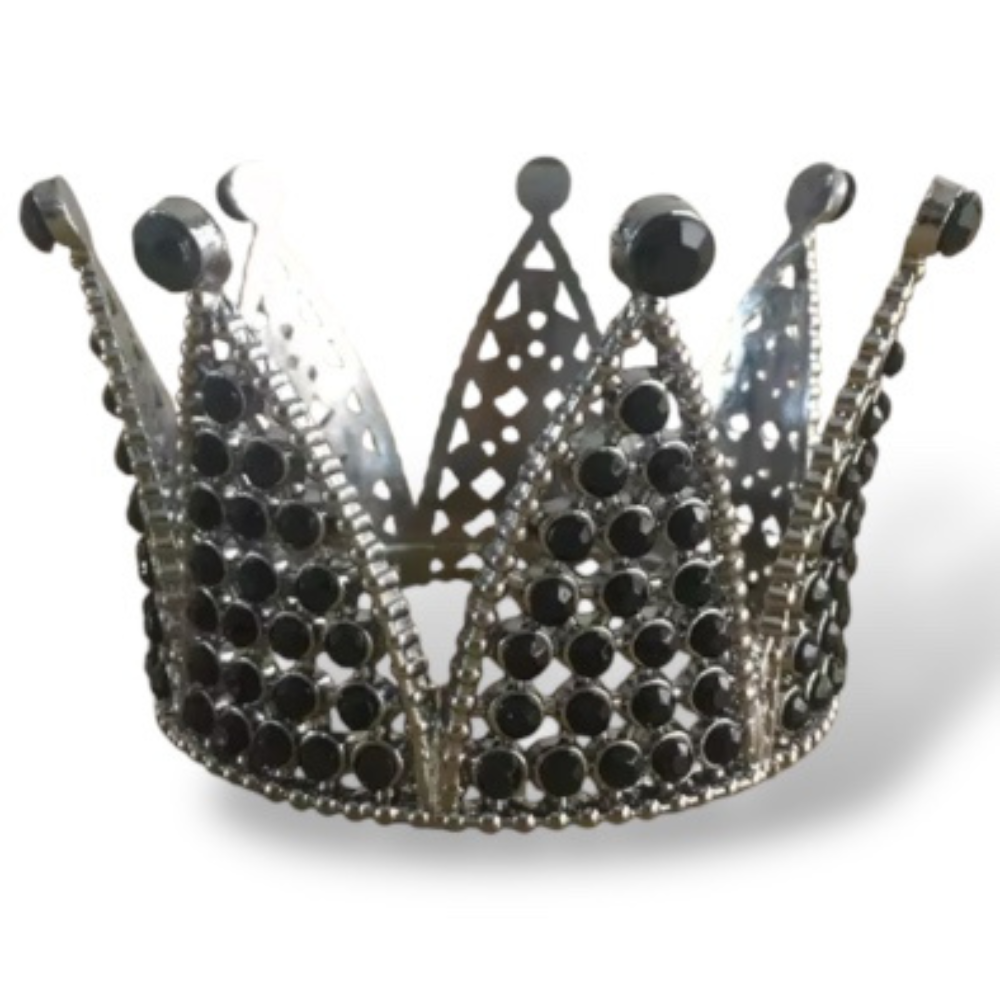 Svart krone til vin-kopper Fjord Vibes of Norway Glam glamping kopp 