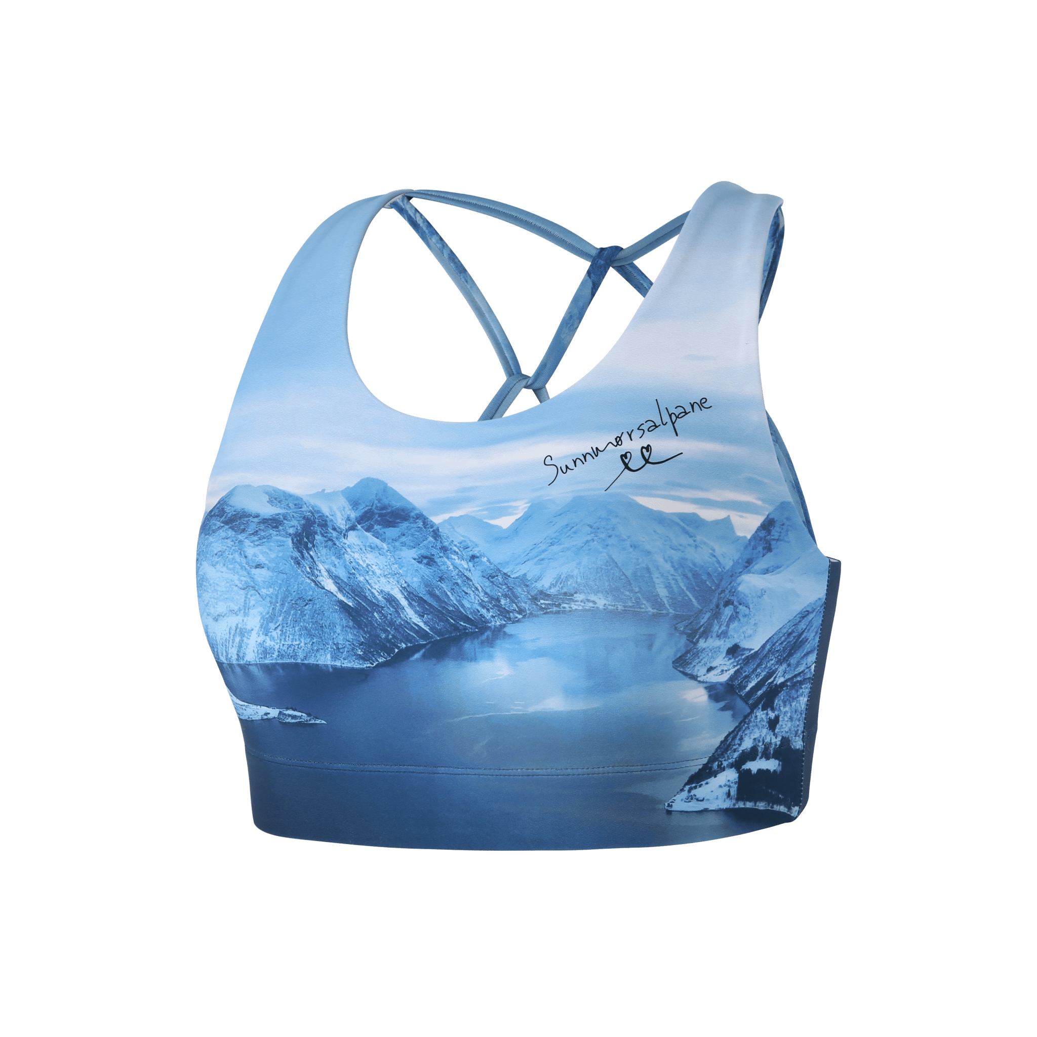 Bh - Sæbønestua med stropper - Sports BH - treningstopp- Sunnmørsalpane - DoUdare